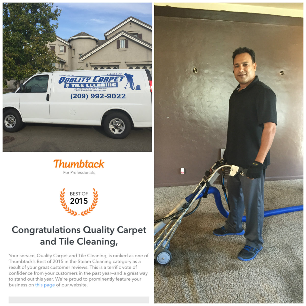 Quality Carpet and Tile Cleaning 5 Photos (209) 9929022 Tracy