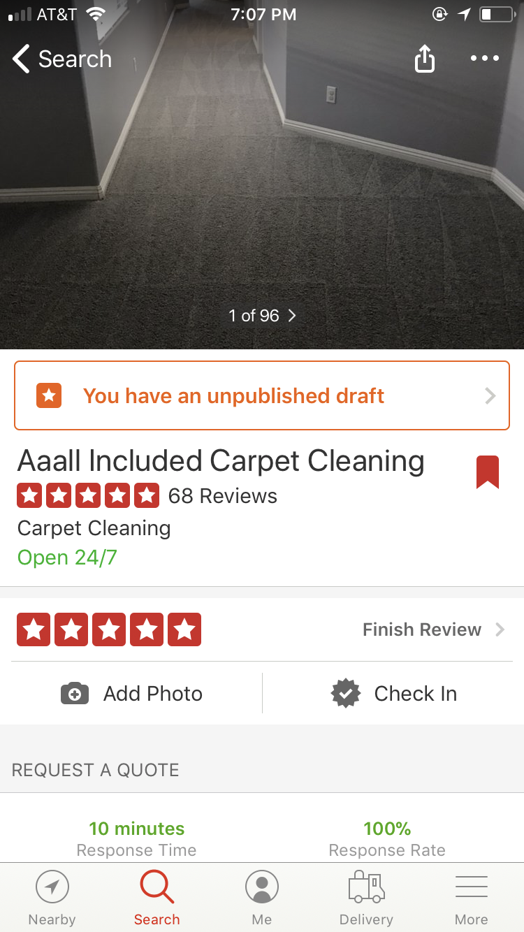 Aaall Included Carpet Cleaning (702) 6837782 Las Vegas, NV HireRush